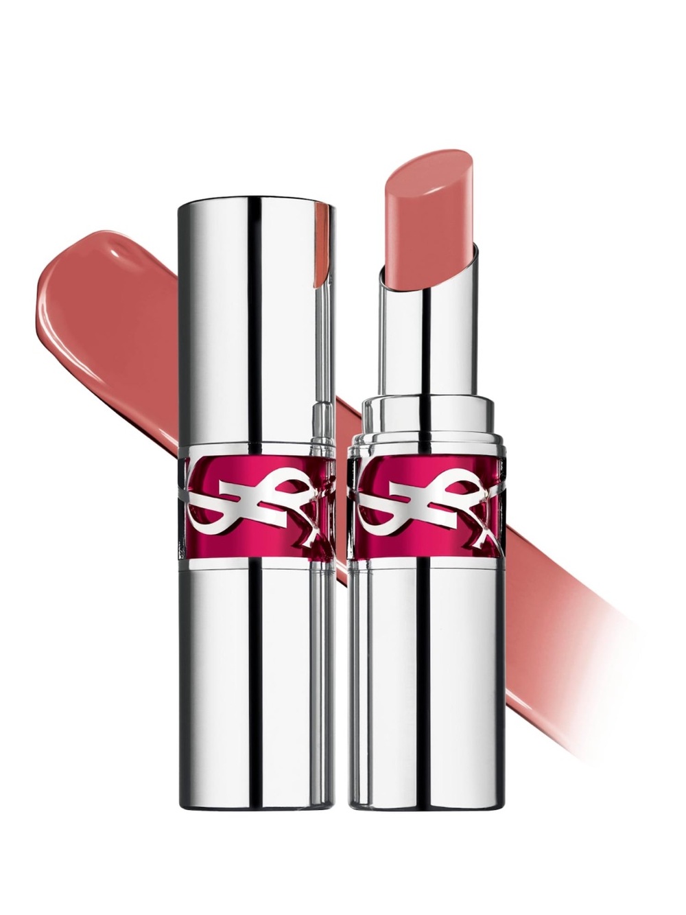 YSL Candy Glaze Lipgloss Stick: Shade 15 Showcasing Nude